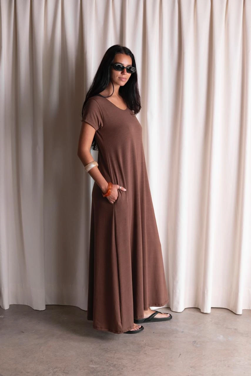 MAXI VESTIDO M/C