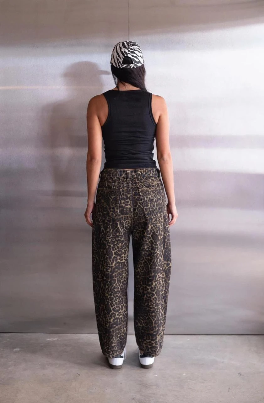 JEAN BARREL ESTAMPADO