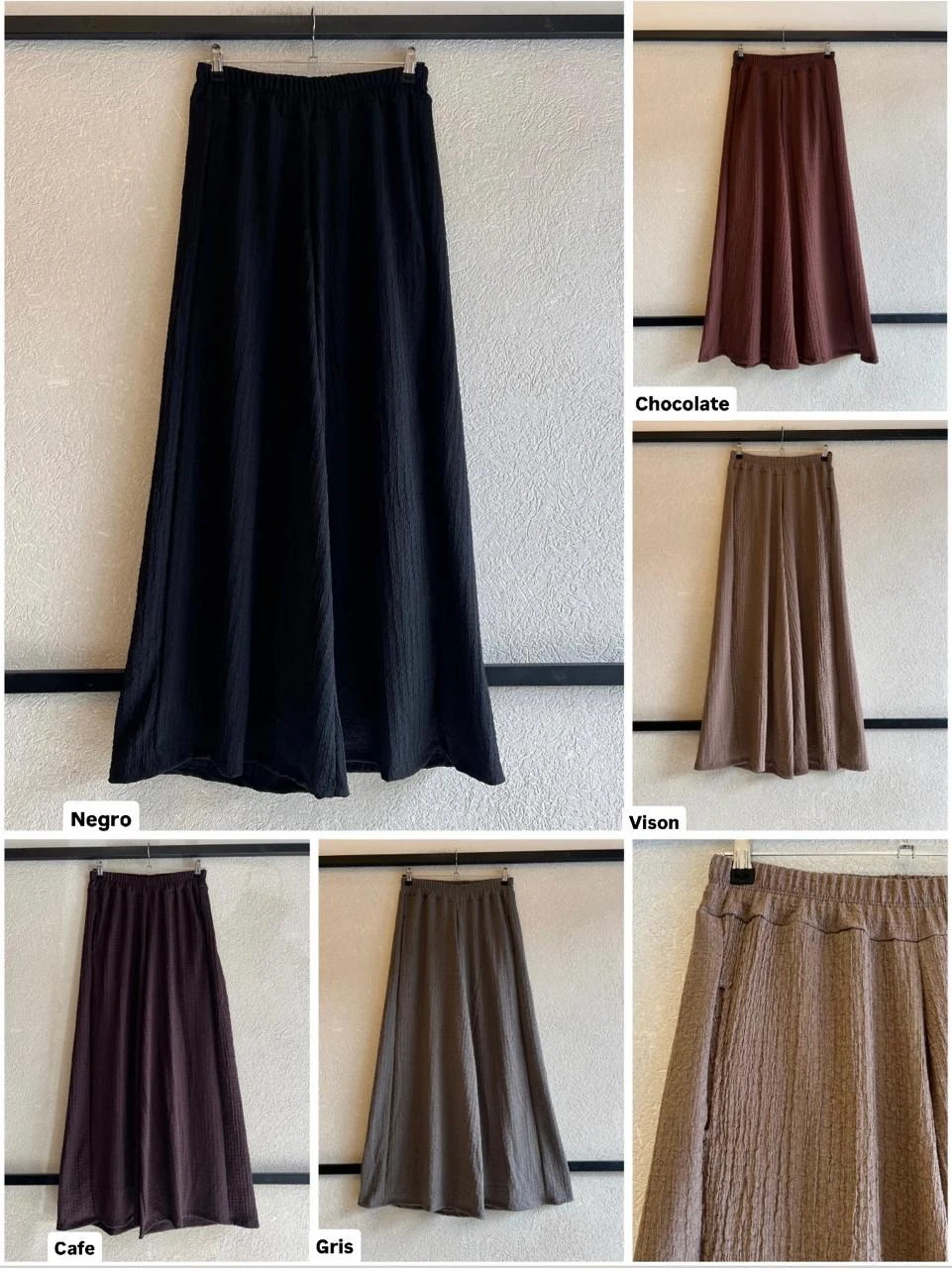 PALAZO POLLERA HAWAI